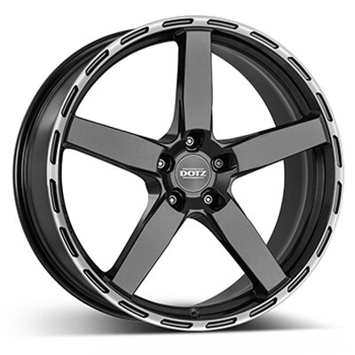 DOTZ MARINABAY dark 8,5x18 5x112 ET45