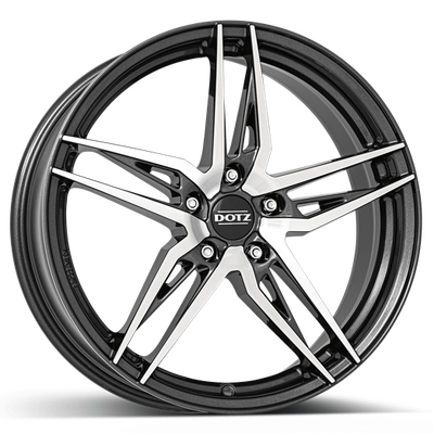 DOTZ Interlagos dark 7.5x17 5x100 ET51