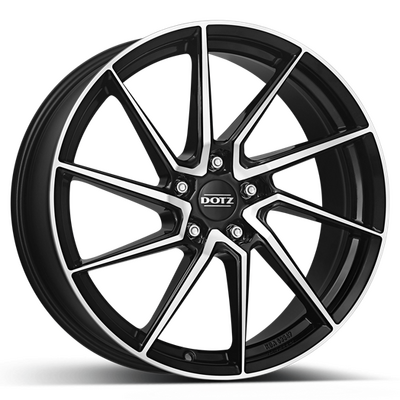 DOTZ Spa dark 7.5x17 5x100 ET45