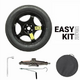 Alu dojazdové koleso EASY KIT R17 5x112x66,6