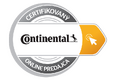 Certifikovaný predajca Continental