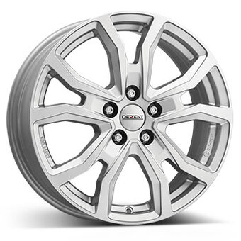 DEZENT TV silver 6.5x16 5x108 ET47 Strieborné lakovanie