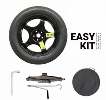 Alu dojazdové koleso EASY KIT R17 5x108x65,1