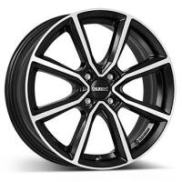 DEZENT TN dark 5.5x15 4x100 ET35 Black/polished