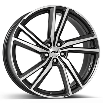 AEZ North dark 8.5x19 5x112 ET45 Gunmetal/polished