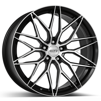 DOTZ Suzuka dark 8x18 5x112 ET35 Black/polished