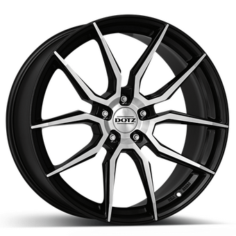 DOTZ Misano dark 7.5x17 5x112 ET35 Gunmetal/polished