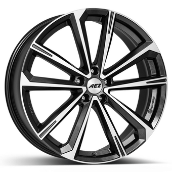 AEZ Aruba dark 8x18 5x112 ET40 Gunmetal/polished