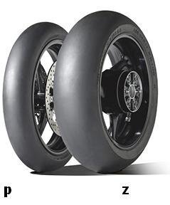 Dunlop SPORTMAX GP RACER D212 SLICK E 190/55 R17 -- R TL E