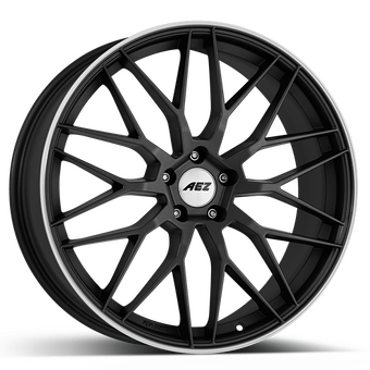 AEZ Crest dark 9x19 5x108 ET40 Gunmetal matt/polished lip