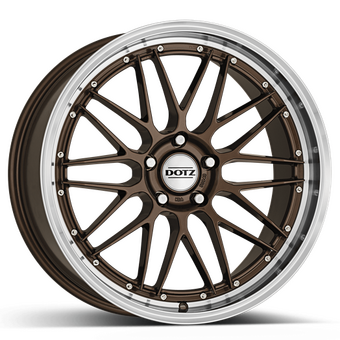 DOTZ Revvo 7.5x17 5x108 ET48 Bronze/polished lip