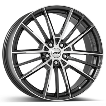 AEZ Kaiman dark 9x20 5x120 ET46 Gunmetal/polished AEZ Kaiman dark 9x20 5x120 ET46 Gunmetal/polished