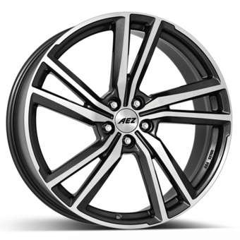 AEZ North dark 8.5x20 5x108 ET42 Gunmetal/polished
