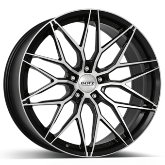 DOTZ Suzuka dark 10x20 5x112 ET28 Black/polished DOTZ Suzuka dark 10x20 5x112 ET28 Black/polished