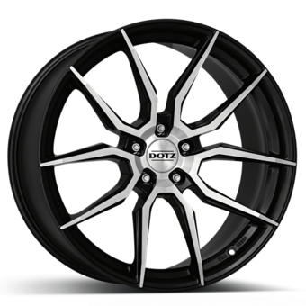 DOTZ Misano dark 8.5x20 5x112 ET35 Gunmetal/polished DOTZ Misano dark 8.5x20 5x112 ET35 Gunmetal/polished