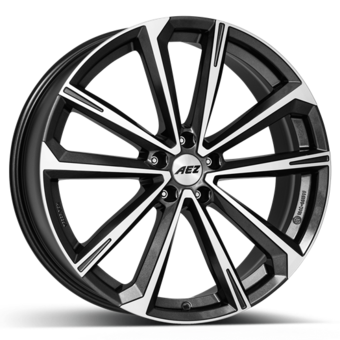 AEZ Aruba dark 8x18 5x112 ET40 Gunmetal/polished