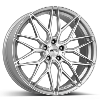 DOTZ Suzuka blaze 8.5x19 5x120 ET47 Silver/polished