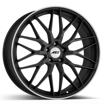 AEZ Crest dark 8x20 5x112 ET35 Gunmetal matt/polished lip