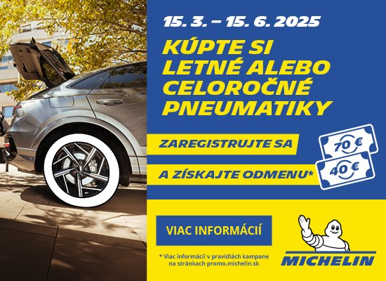 Letné Pneumatiky Michelin