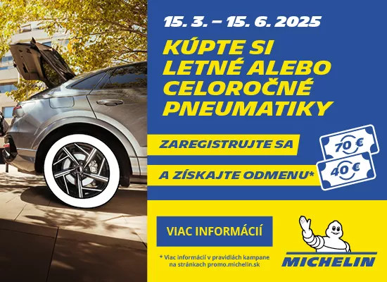 Letné Pneumatiky Michelin